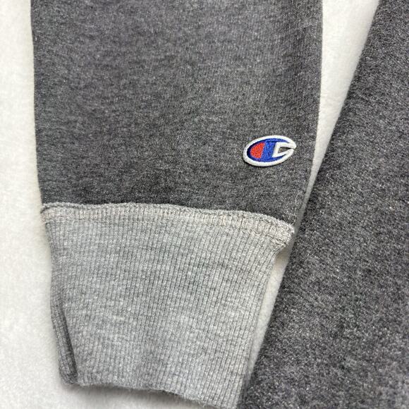 VTG Marquette Golden Eagles CHAMPION Reverse Weave Gray Crew Sweatshirt Size L - Picture 6 of 14